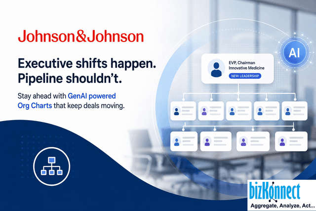 J&J Executive Changes: Is Your Pipeline Safe? Unpack with GenAI Org Charts