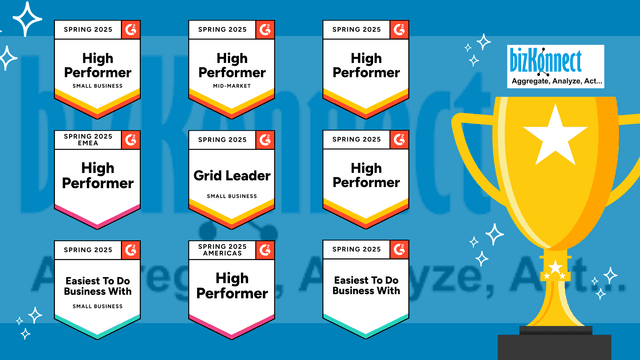 BizKonnect Earns 9 G2 Spring 2025 Badges for High Performance and Customer Satisfaction