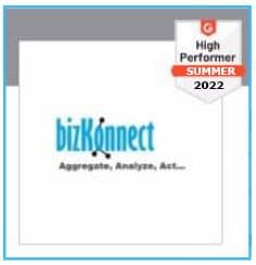 BizKonnect Got Recognized by G2 Crowd 2022 as “High Performer” in Global Sales Intelligence Software Grid Report for Three Consecutive Years!
