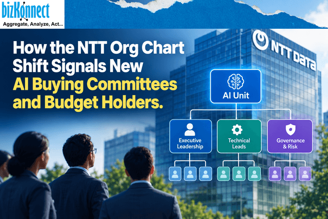 How the NTT Org Chart Shift Signals New AI Buying Committees and Budget Holders